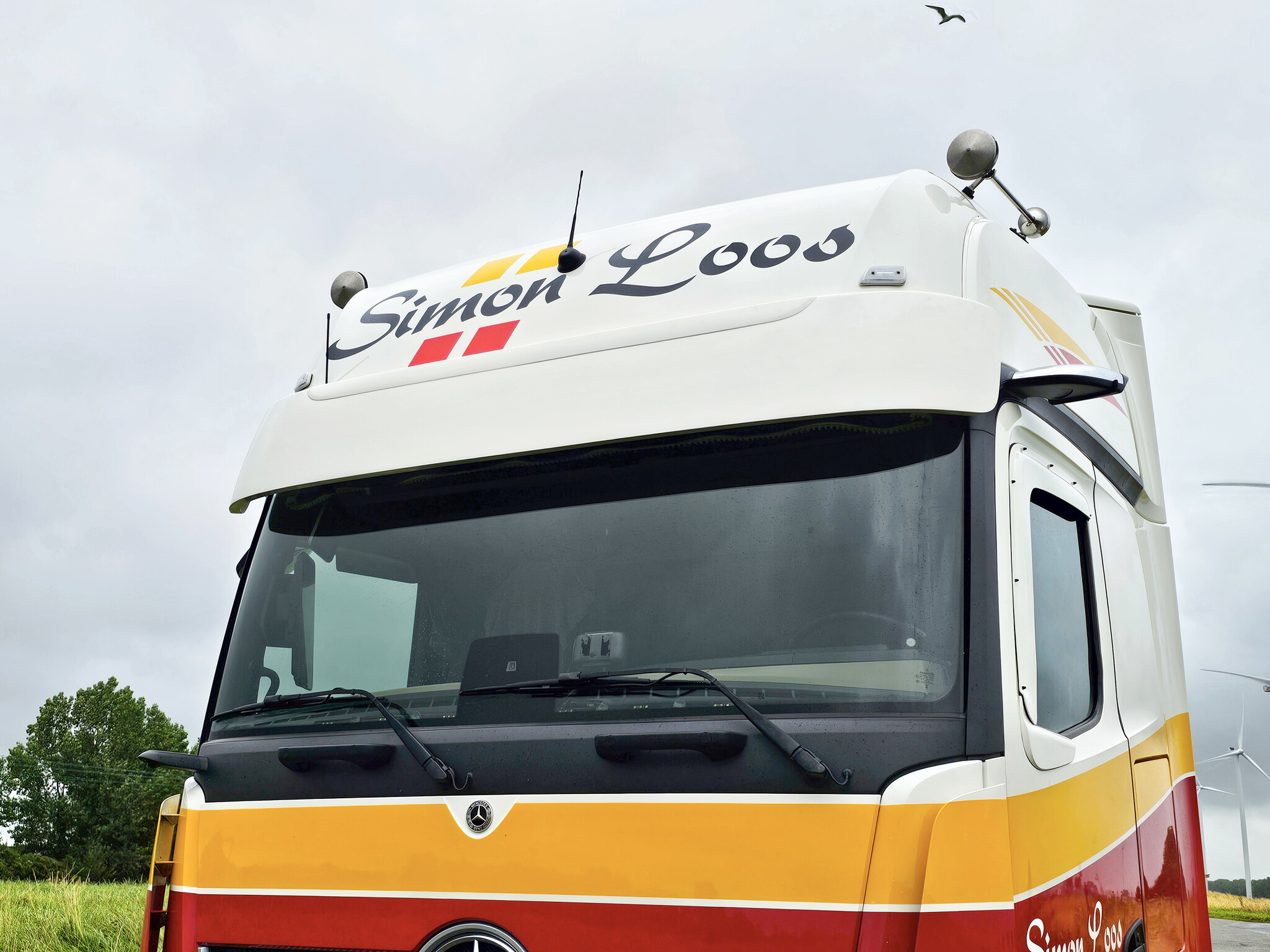 Mercedes-Benz Actros Zonneklep Type 2