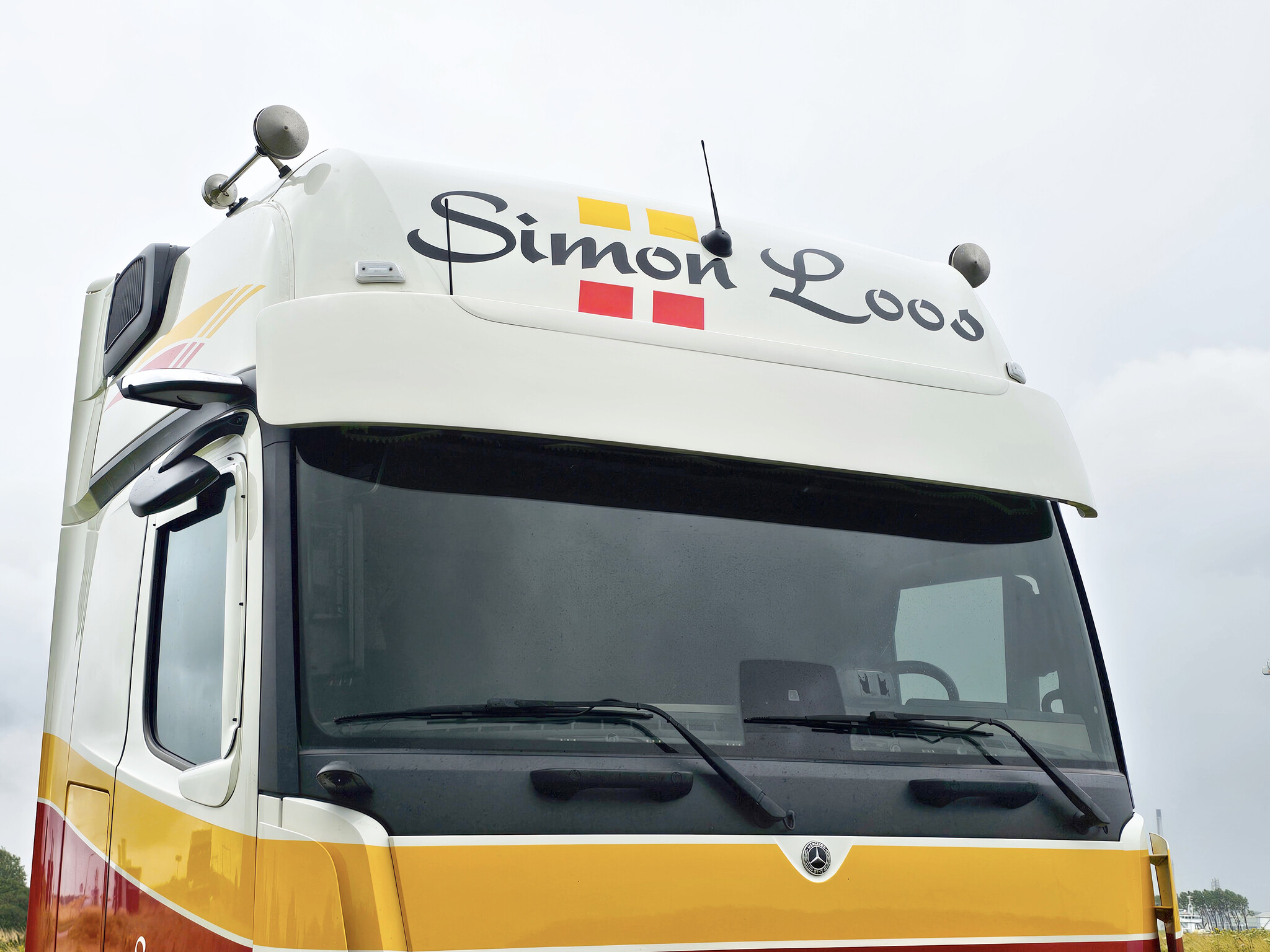 Mercedes-Benz Actros Zonneklep Type 2