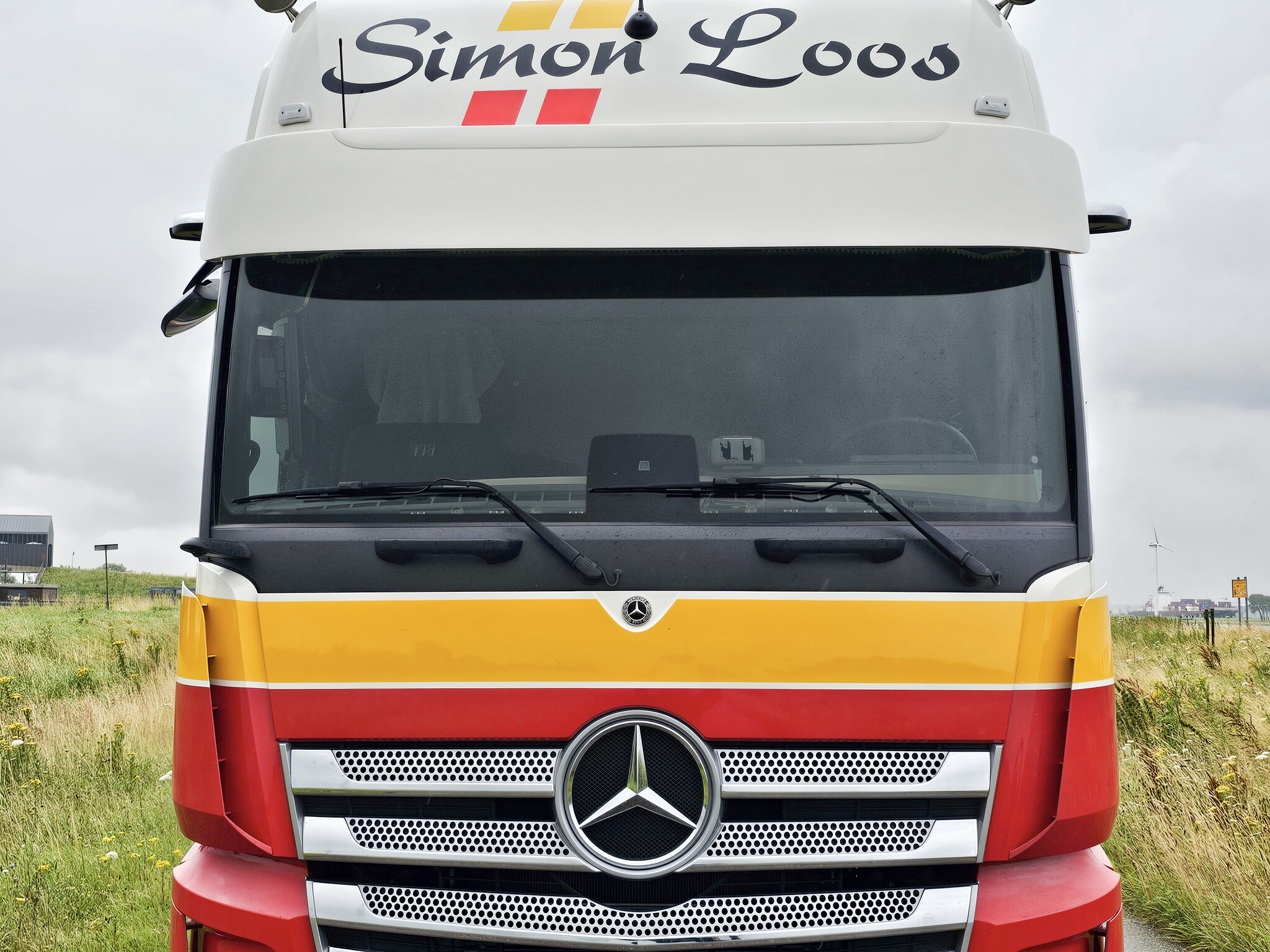 Mercedes-Benz Actros Zonneklep Type 2