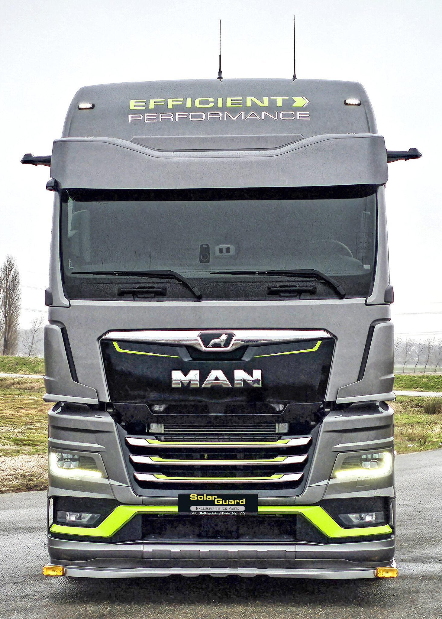 MAN TGX Sonnenblende Typ 2
