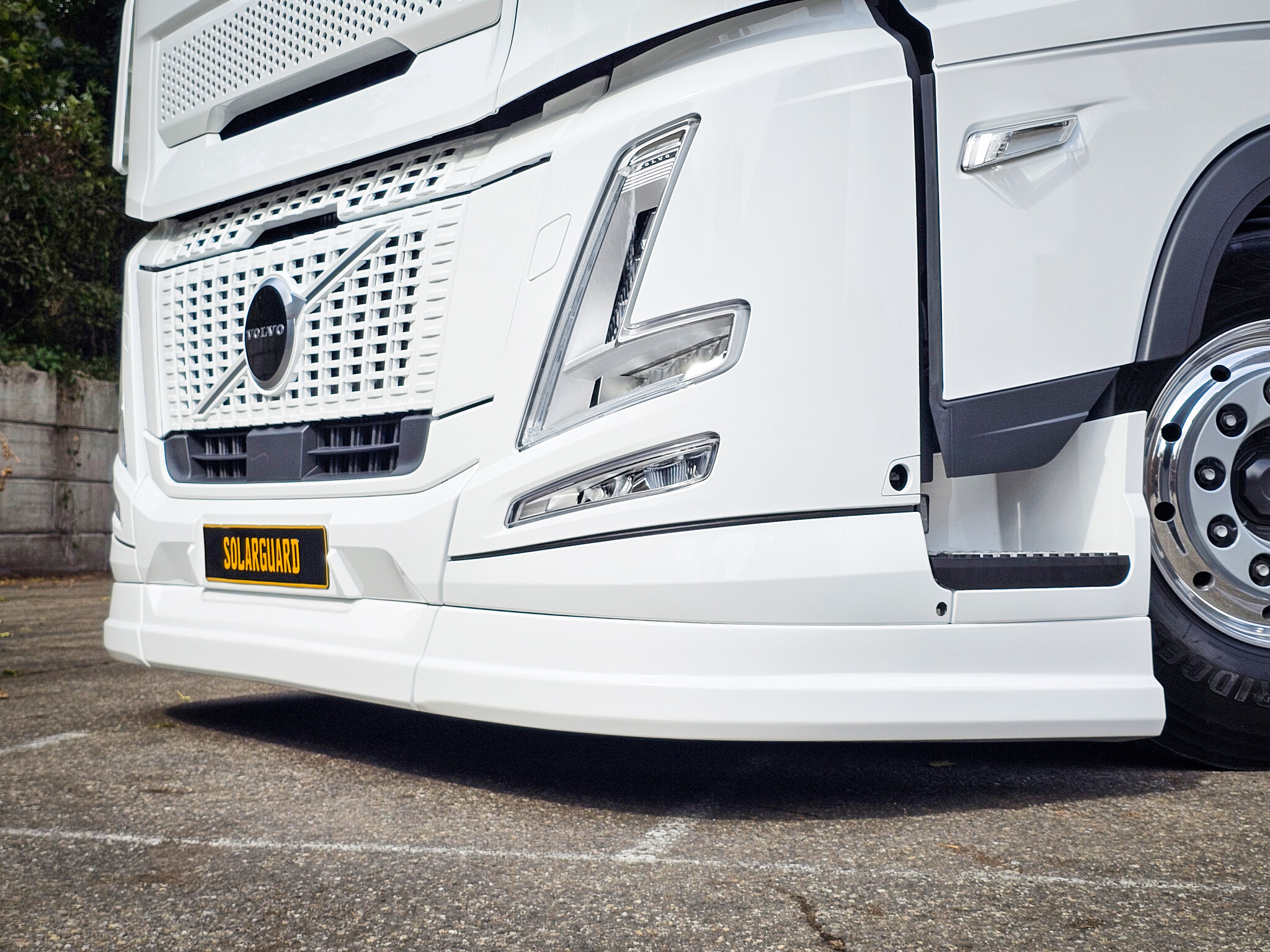 Volvo Aero-Stoßstange Spoiler Typ 1