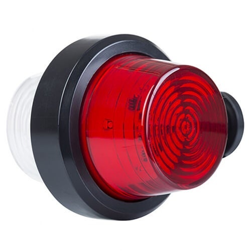 LED-Pendelleuchte | kurzer Stiel | klare Linse | 12-24v | MB-1010RW