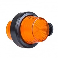 Lampe à suspension LED ambre | tige courte | lentille mate | 12-24 V | MB-1020A TRALERT® Lampe à suspension LED ambre | tige courte | lentille mate | 12-24 V | MB-1020A