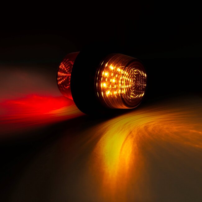 LED Dark Pendelleuchte links, kurzer Stiel, 12/24v, 50cm Kabel