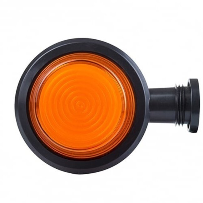 LED hanglamp amber | korte steel | matte lens | 12-24v | MB-1020A