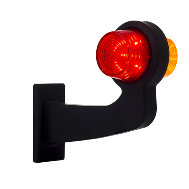 links| LED-Pendelleuchte | rechtwinkliger Schaft | klare Linse | 12-24v | MB-1011RA