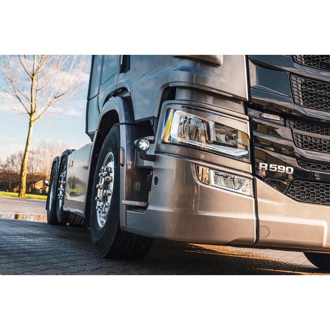 rechts | LED-Pendelleuchte | rechtwinkliger Schaft | klare Linse | 12-24v | MB-1012RW