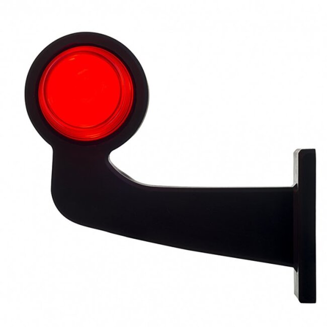 rechts | LED-Pendelleuchte | rechtwinkliger Schaft | matte Linse | 12-24v | MB-1022RA