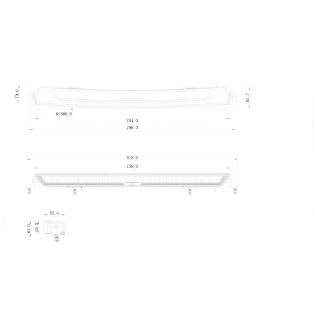 OZZ-Leuchten XB1 P40 BLACK