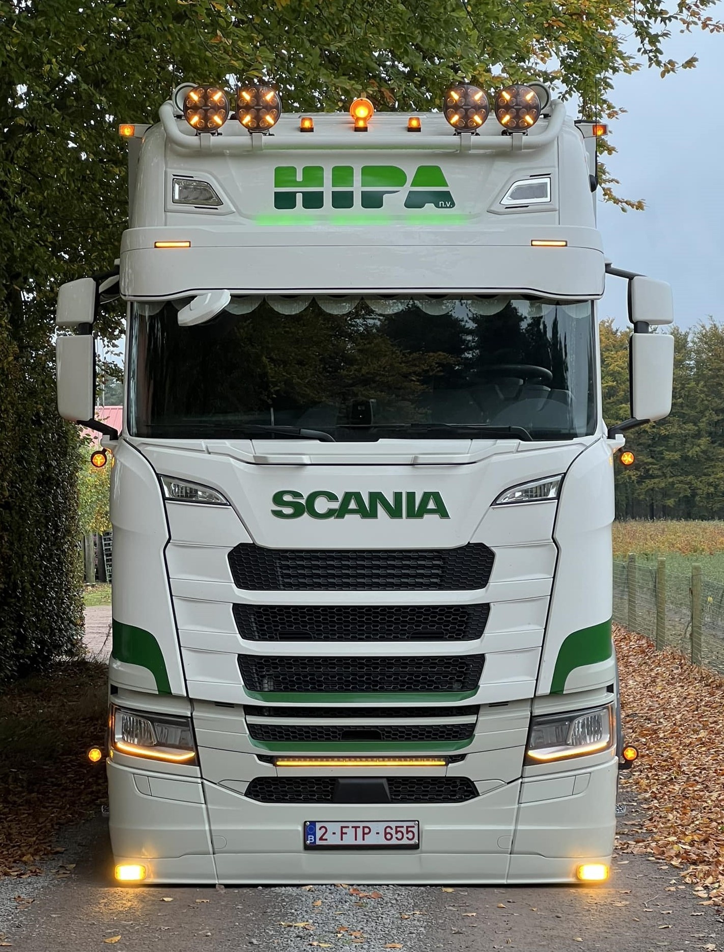 Scania Next Generation Blattfederung Mittlere Stoßstange Frontspoiler Typ 4
