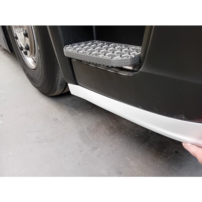 Suspensión de hojas Scania Next Generation. Spoiler delantero de parachoques medio tipo 4.