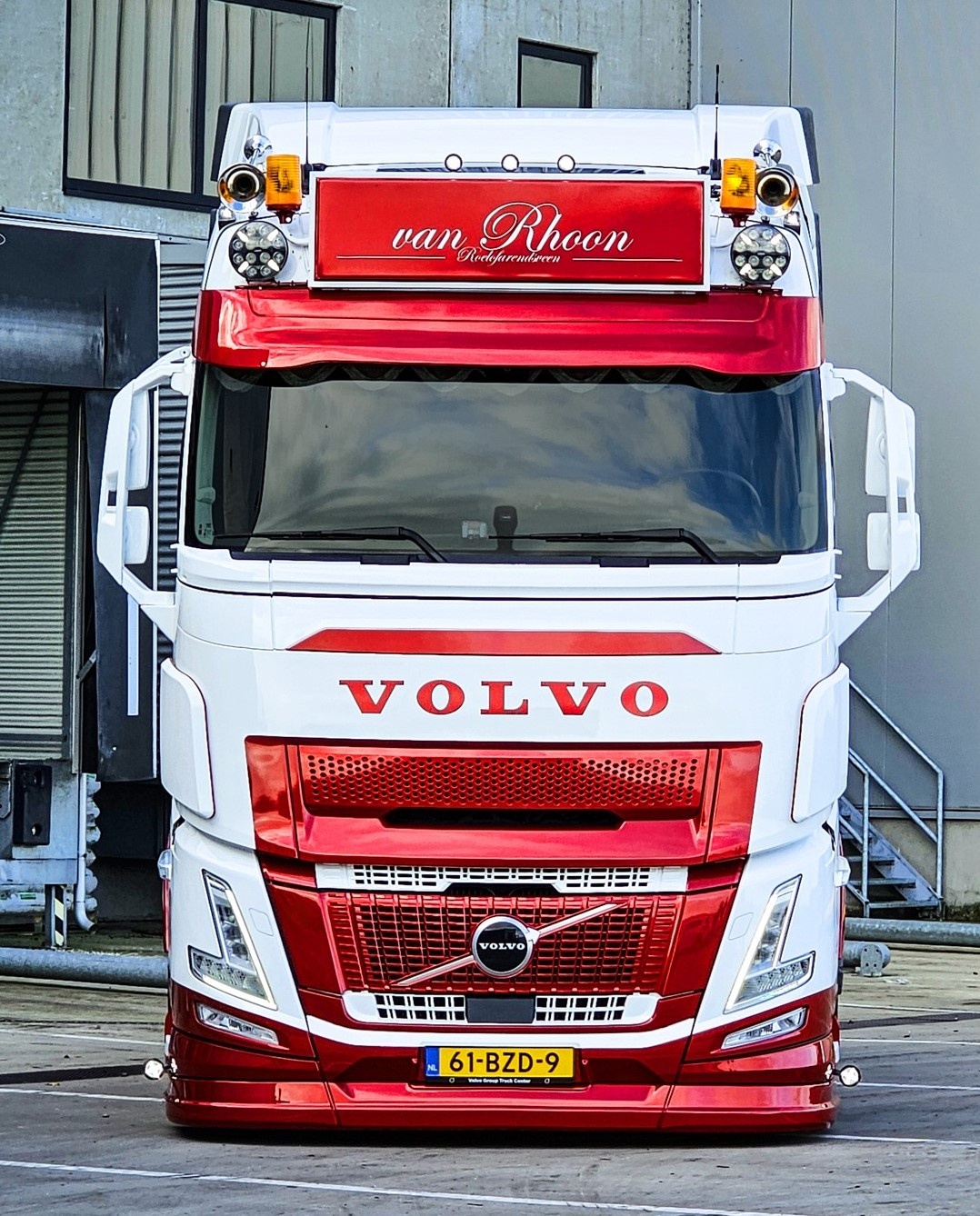 Volvo Aero-Stoßstange Spoiler Typ 1