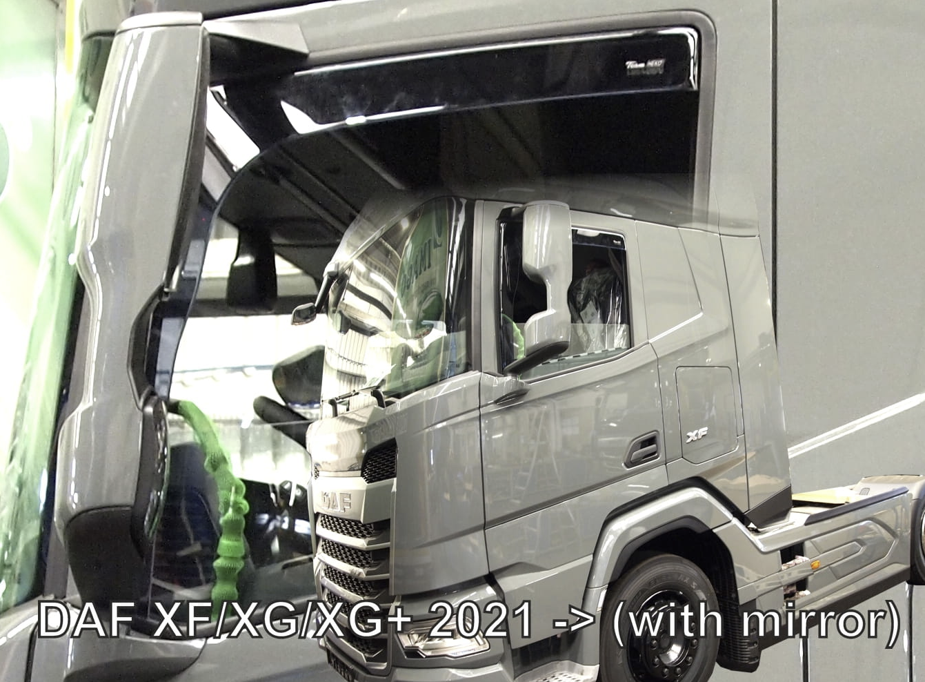 Windabweiser DAF XF/XG/XG+ mit Spiegel