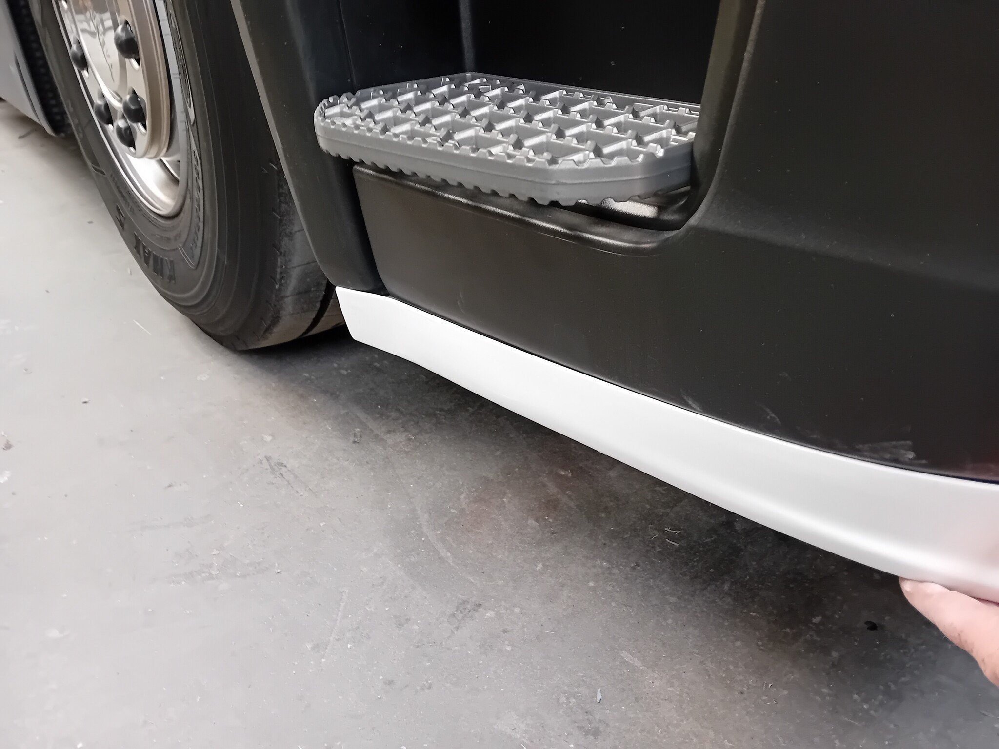 Scania Next Generation Luftfederung Mittlere Stoßstange Frontspoiler Typ 4