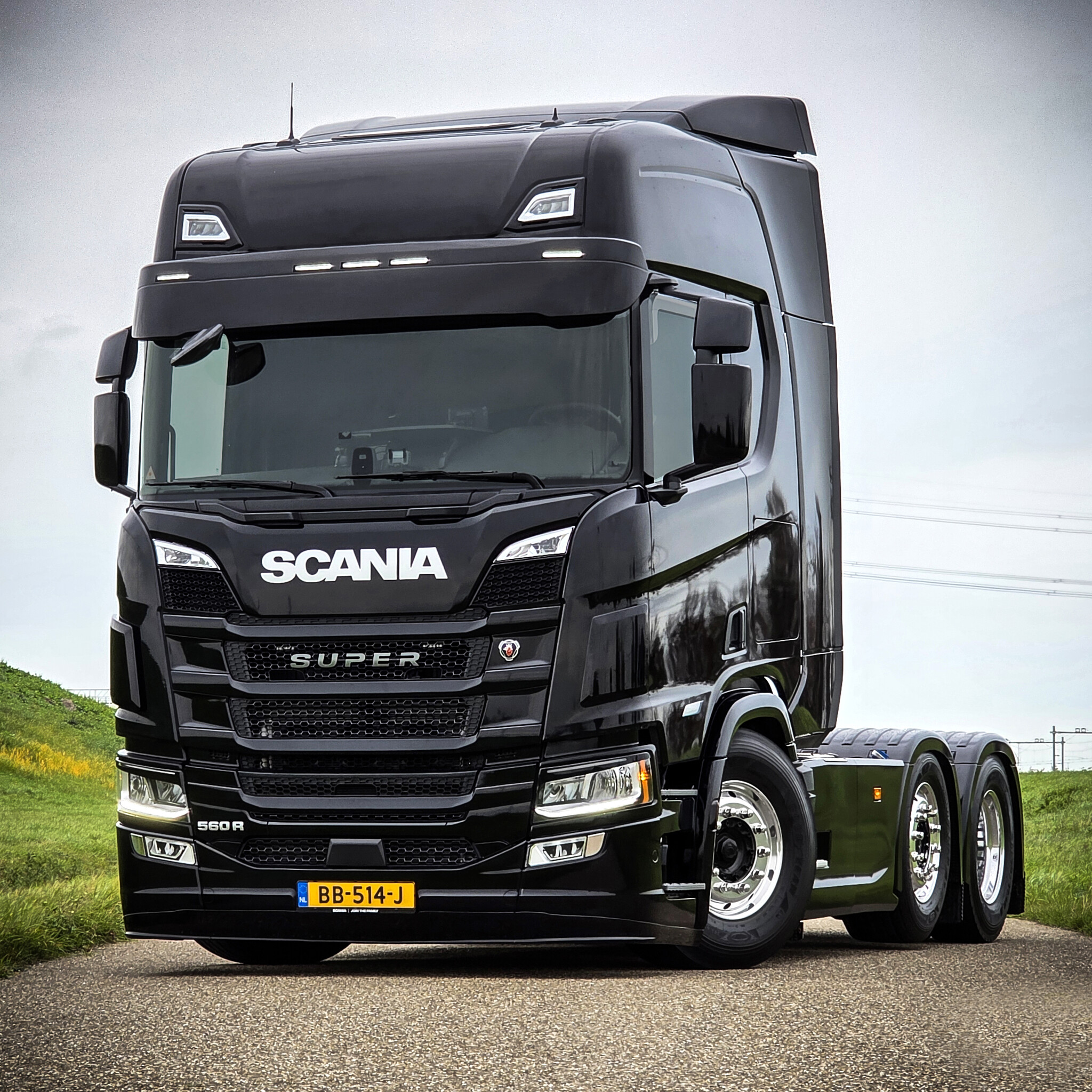 Scania Next Generation luchtvering middenbumper voorspoiler type 4