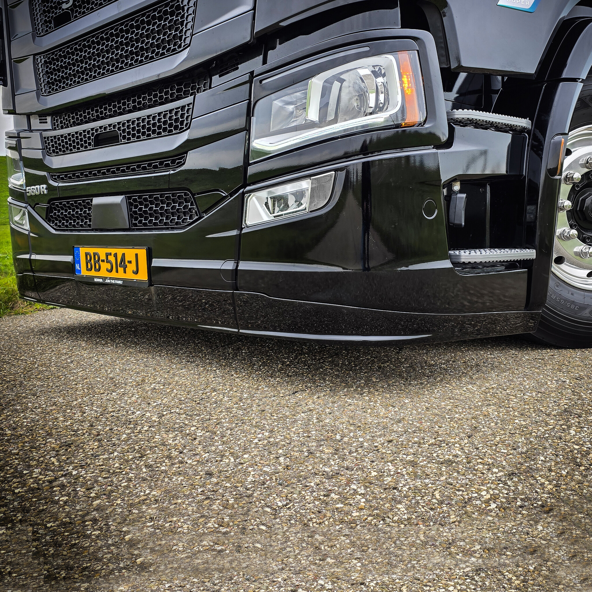 Scania Next Generation luchtvering middenbumper voorspoiler type 4