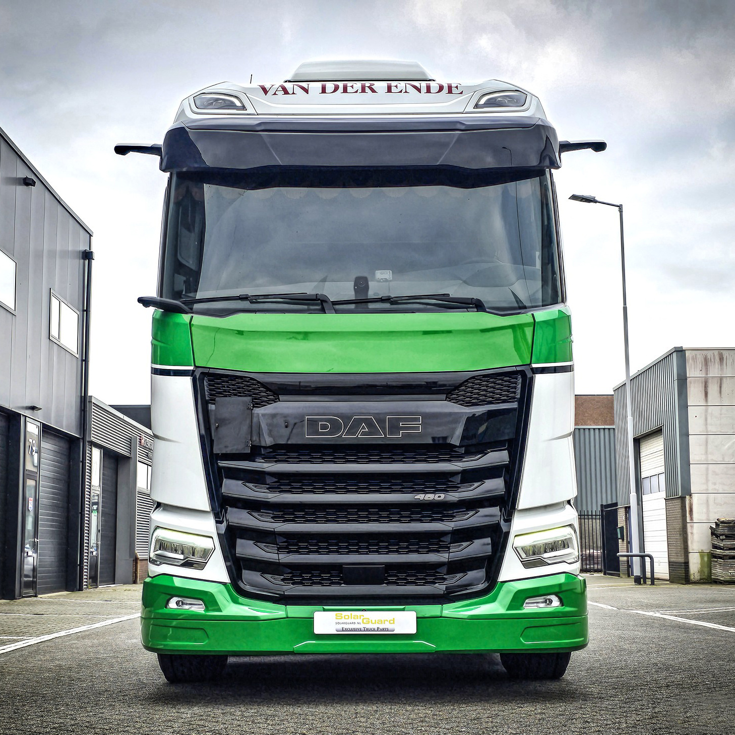 DAF NGD XF/ XG/ XG+ Front Spoiler Type 2