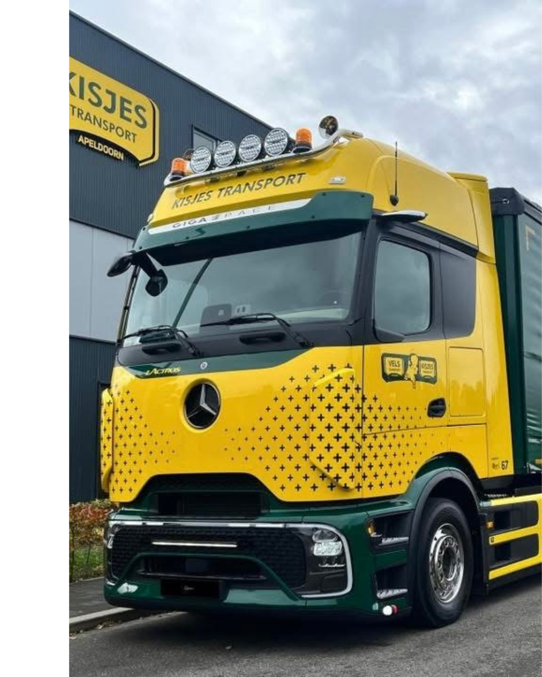 Maak jouw Mercedes-Benz Actros Pro Cabin écht uniek