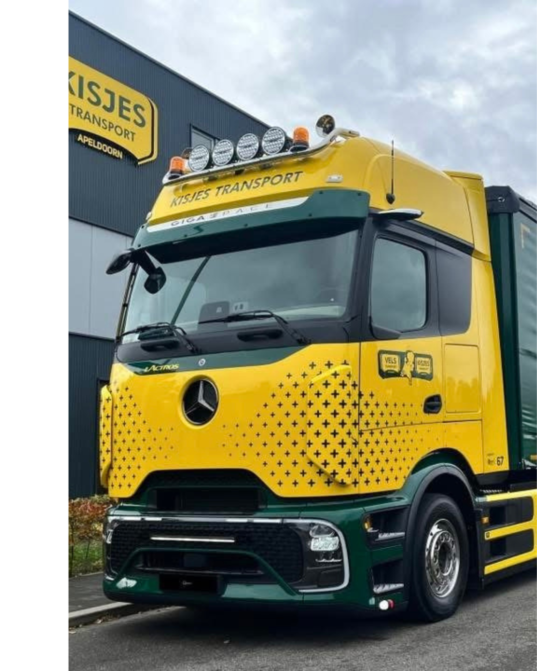 Maak jouw Mercedes-Benz Actros Pro Cabin écht uniek