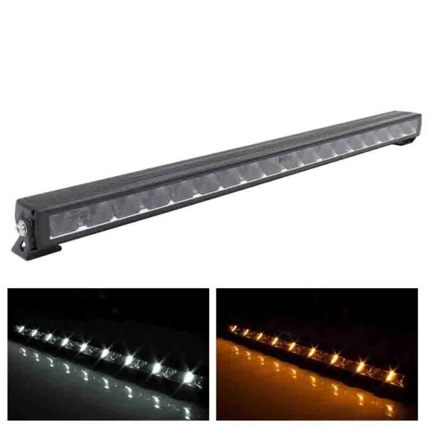 Tralert LED Lightbar Spartan con luces diurnas ámbar o blancas 14.400 lúmenes