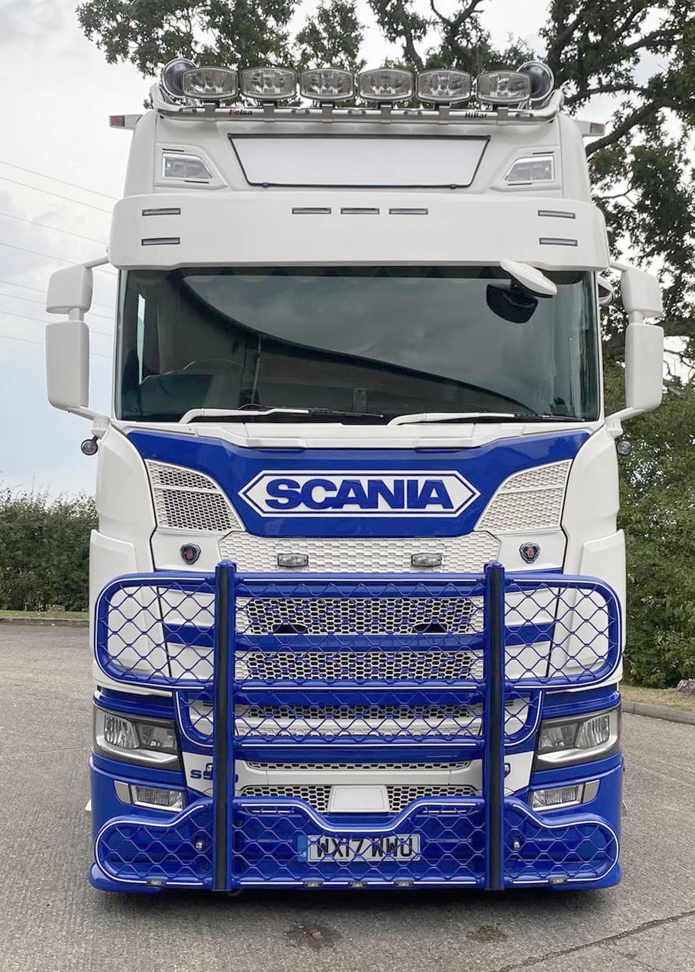 Scania Next Generation Sunvisor Type 2