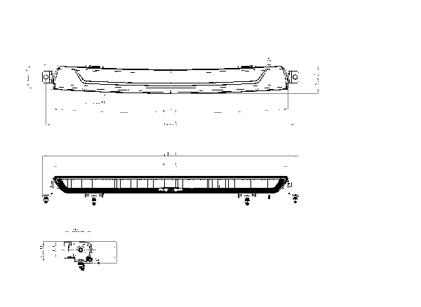 OZZ XB1 P27 black LED bar