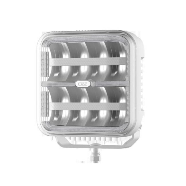 OZZ lights SQR 7" blanc