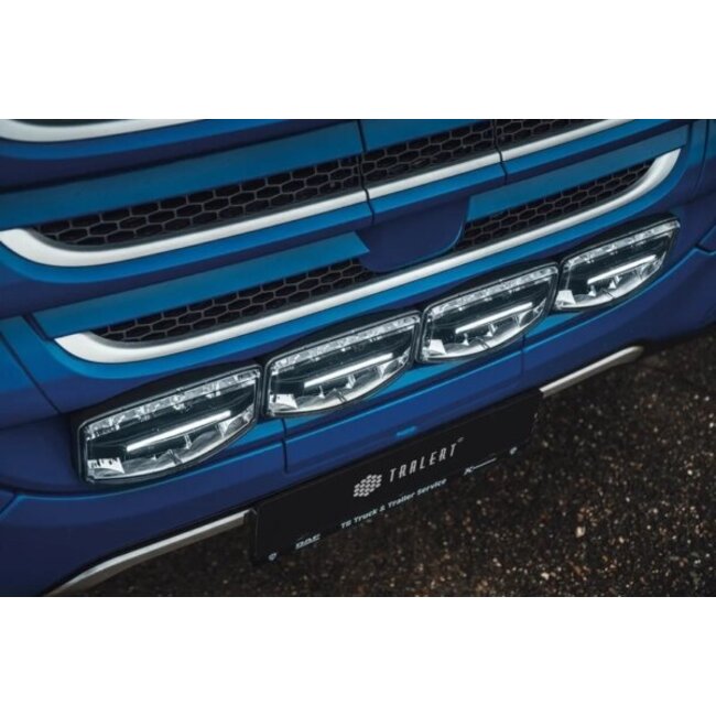 Proyector LED Tralert Atlas 320 | ámbar-blanco 3000 lúmenes | 48 vatios | 3m de cable