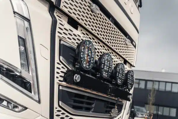 Tralert LED Ypsilon 12LED amber-white with flasher 8000lm - 3m cable