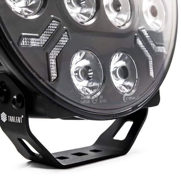 Tralert LED Ypsilon 12LED amber-white with flasher 8000lm - 3m cable
