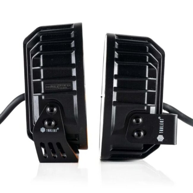 Tralert LED-spot Darklook/zwart 12-24V / 14.000lm