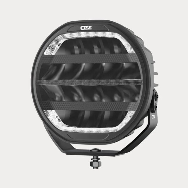 OZZ XR3 P9” R65 black with warning light (10-35V)