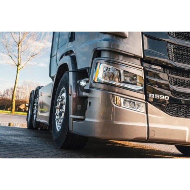 Tralert rechts | LED hanglamp | schuine steel | heldere lens | 12-24v | MB-1012RW