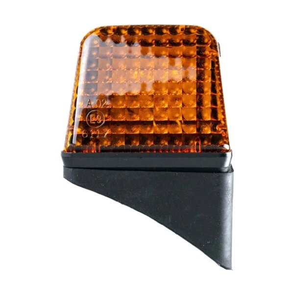 Tralert LED Volvo roof light amber left-angled base 24v