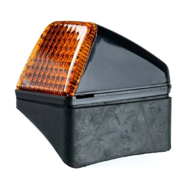 Tralert LED Volvo daklamp amber linkshoekig voet 24v