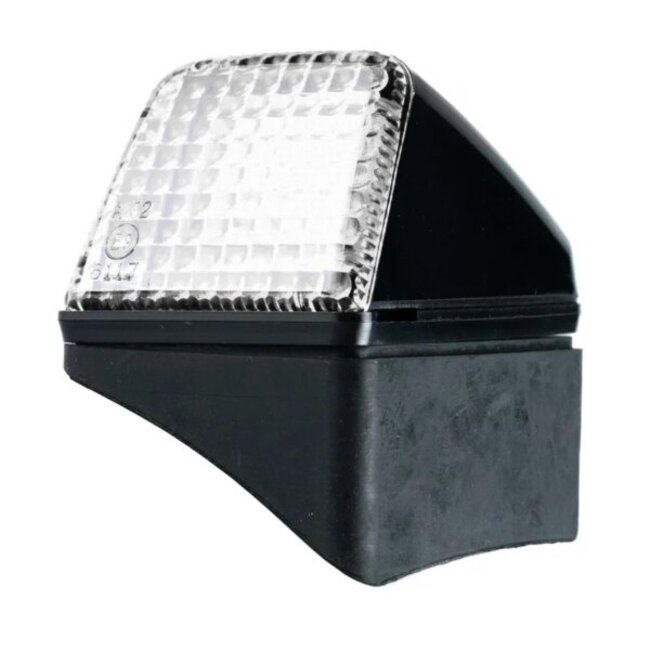 Tralert LED Volvo roof light white left-angled base 24v