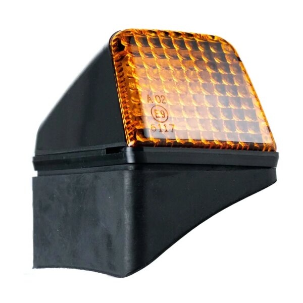 Tralert LED Volvo roof light amber right-angled base 24v