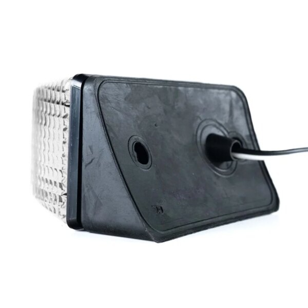 Tralert LED Volvo roof light, white, right-angled base, 24V