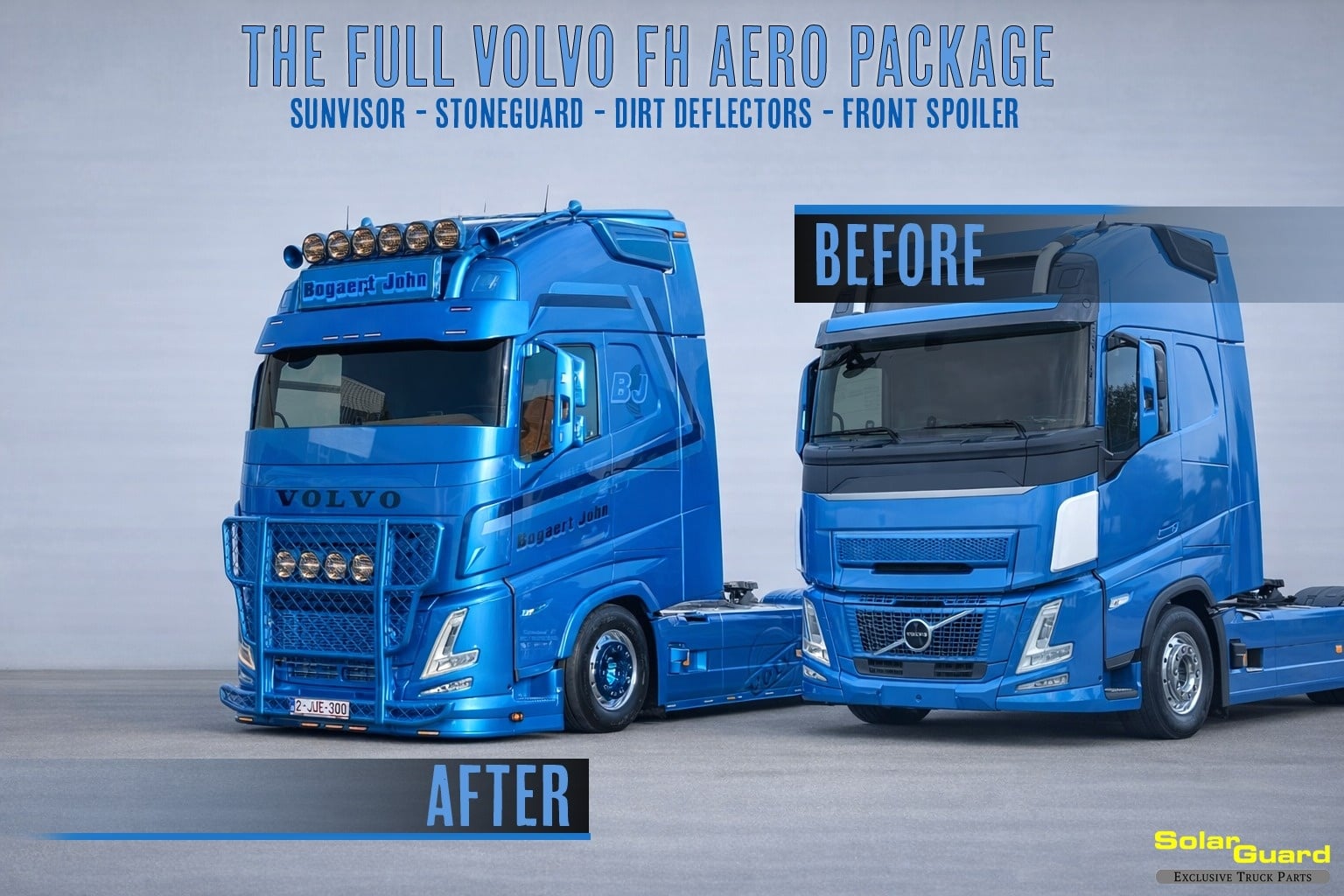 Volvo FH Aero Styling | Full SolarGuard package 