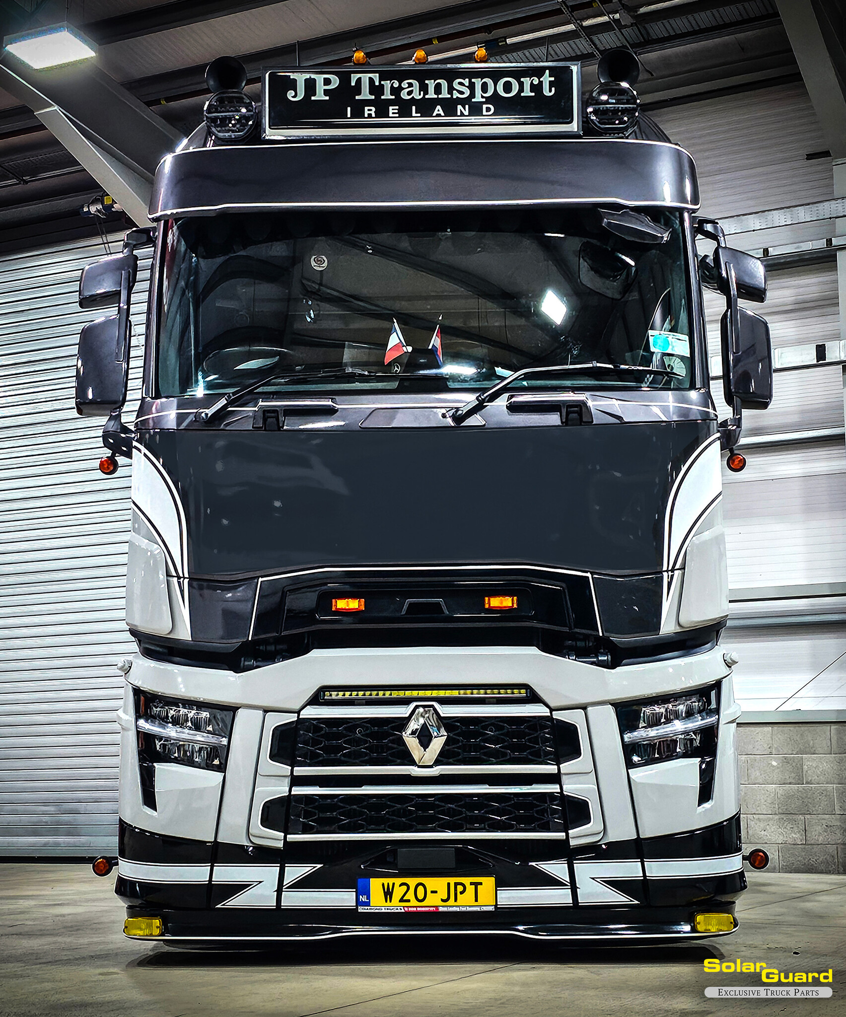 Renault T-serie zonneklep type 1