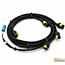 Mazo de cables de 5 LED para el parasol y el spoiler delantero