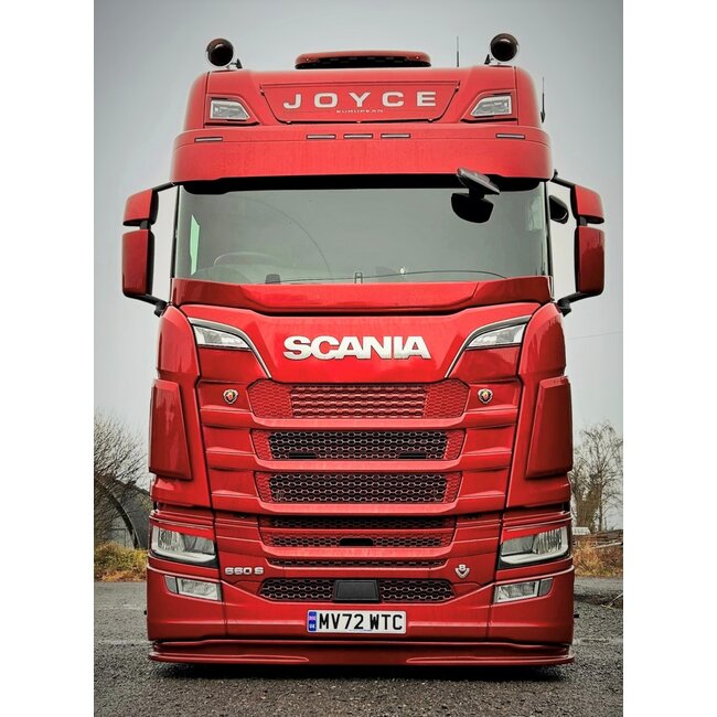 Scania Next Generation sun visor with line