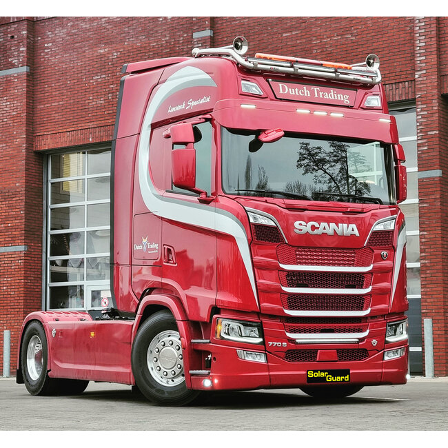 Scania Next Generation zonneklep met lijn