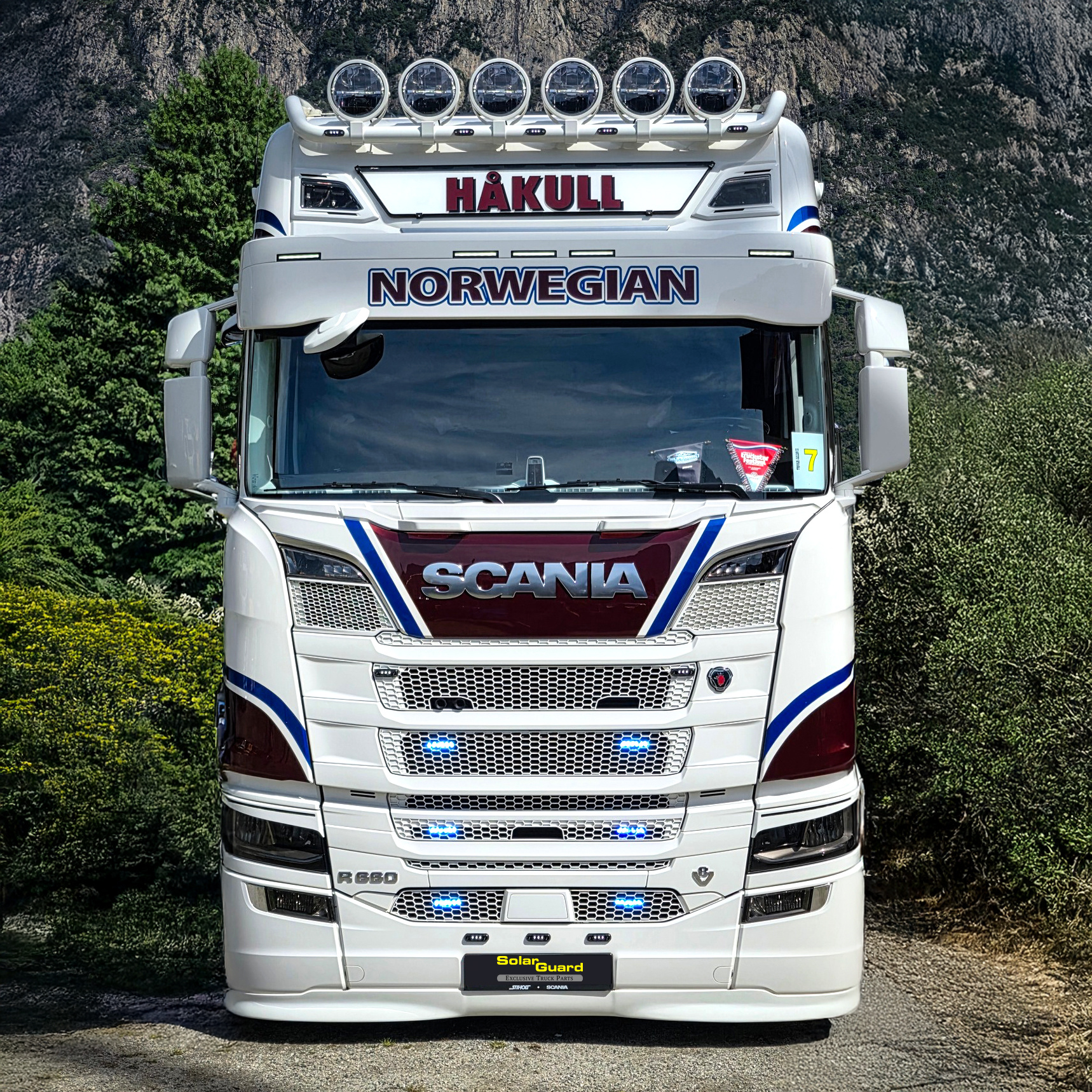 Scania Next Generation niedriger Stoßfänger Frontspoiler Typ 2