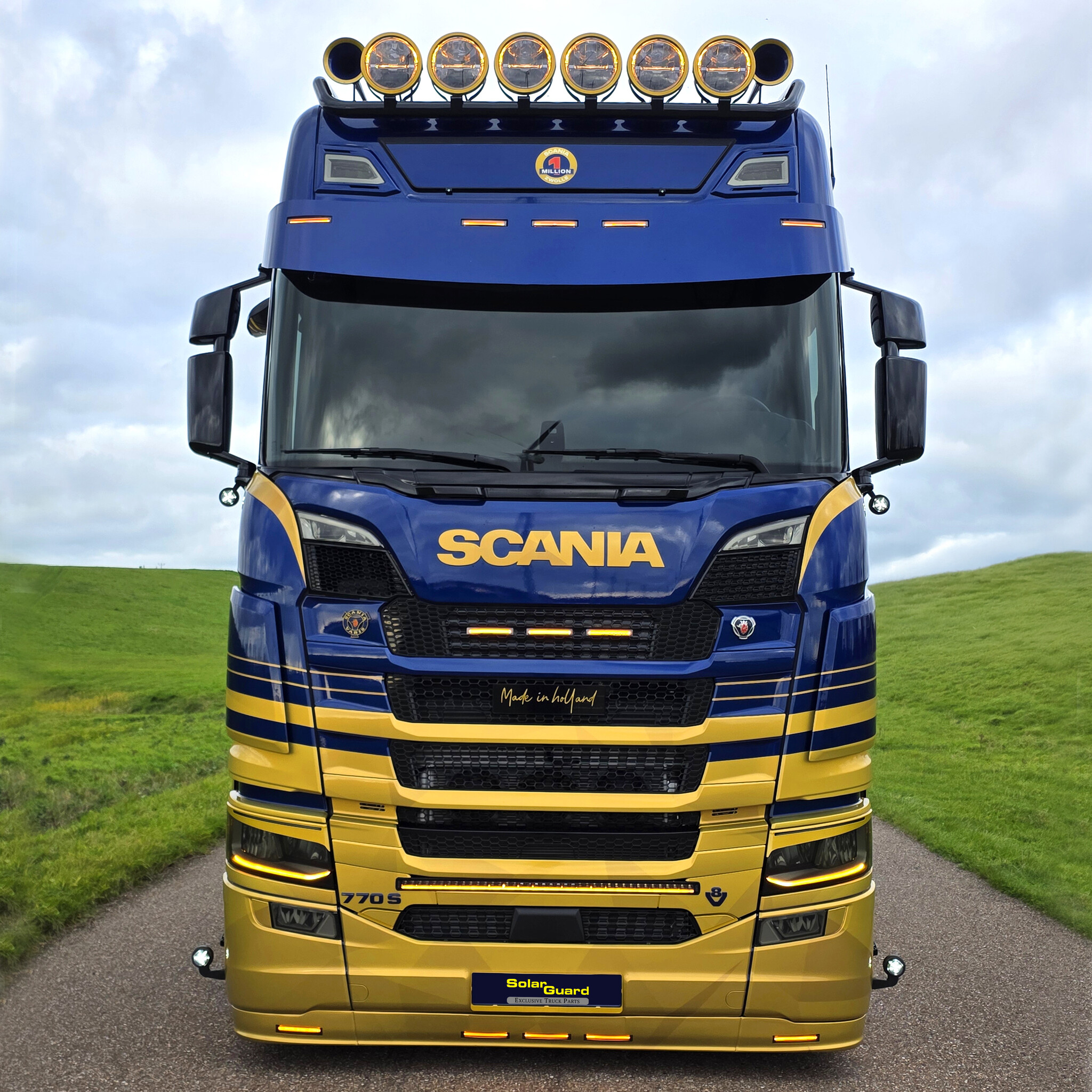 Scania Next Generation Niedriger Stoßfänger Spoilerlippe Typ 5