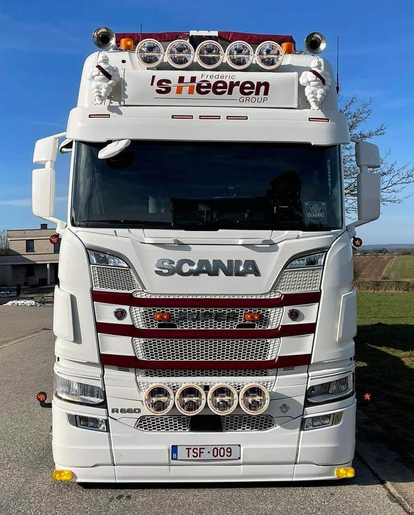 Scania Next Generation Niedriger Stoßfänger Spoilerlippe Typ 5