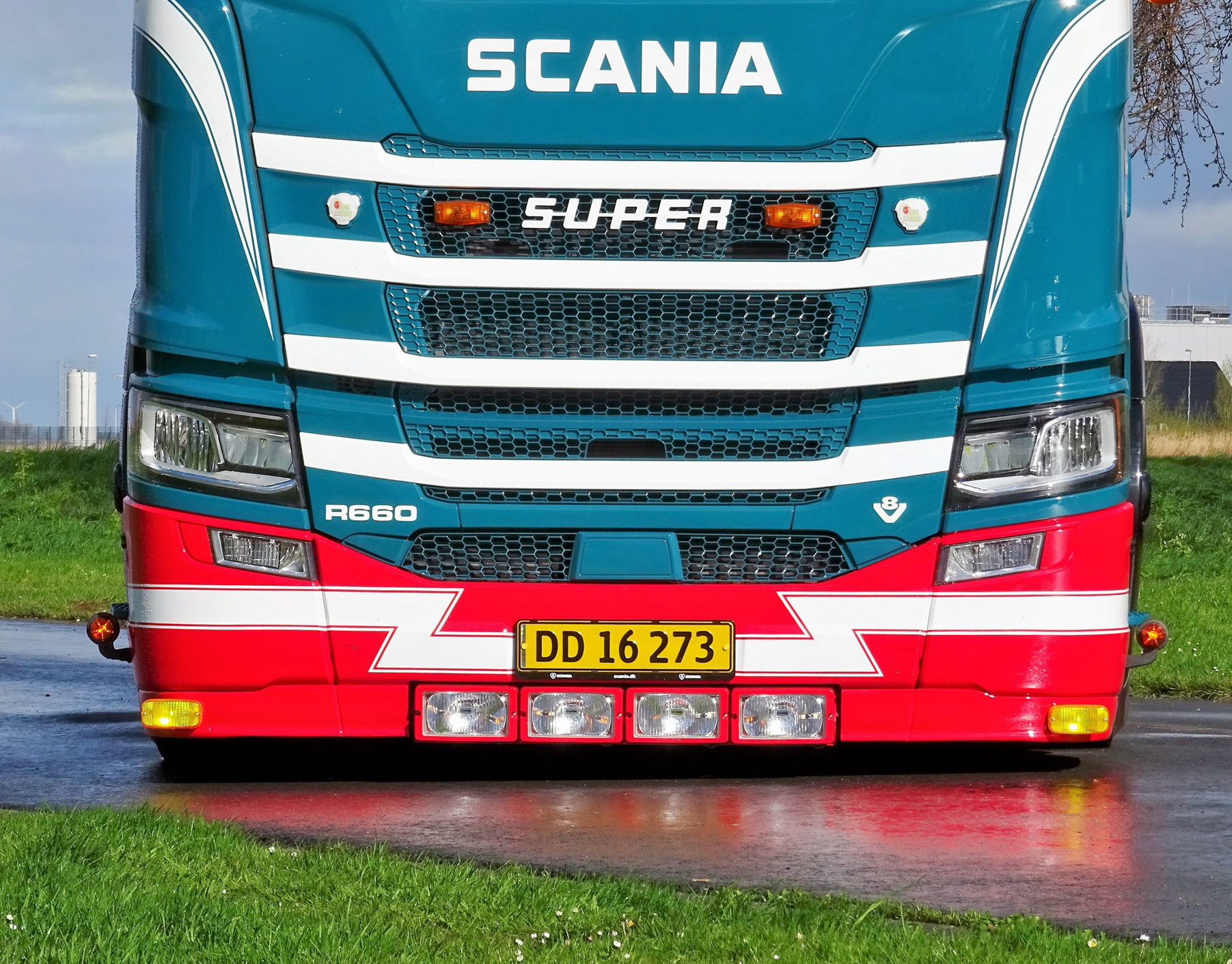 Scania Next Generation Niedriger Stoßfänger Spoilerlippe Typ 5