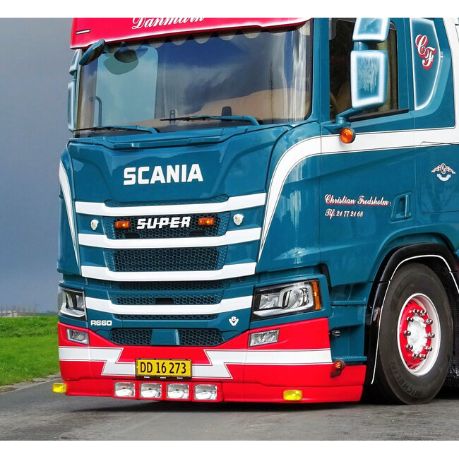 Scania Next Generation Low Bumper Front Spoiler Type 5