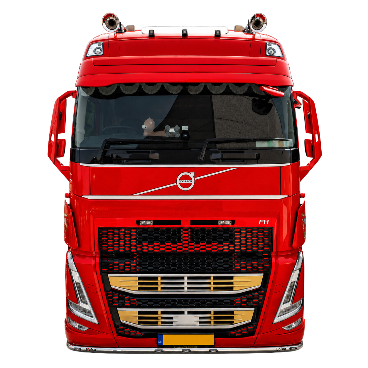 Volvo FH4 Sonnenblendenverlängerung
