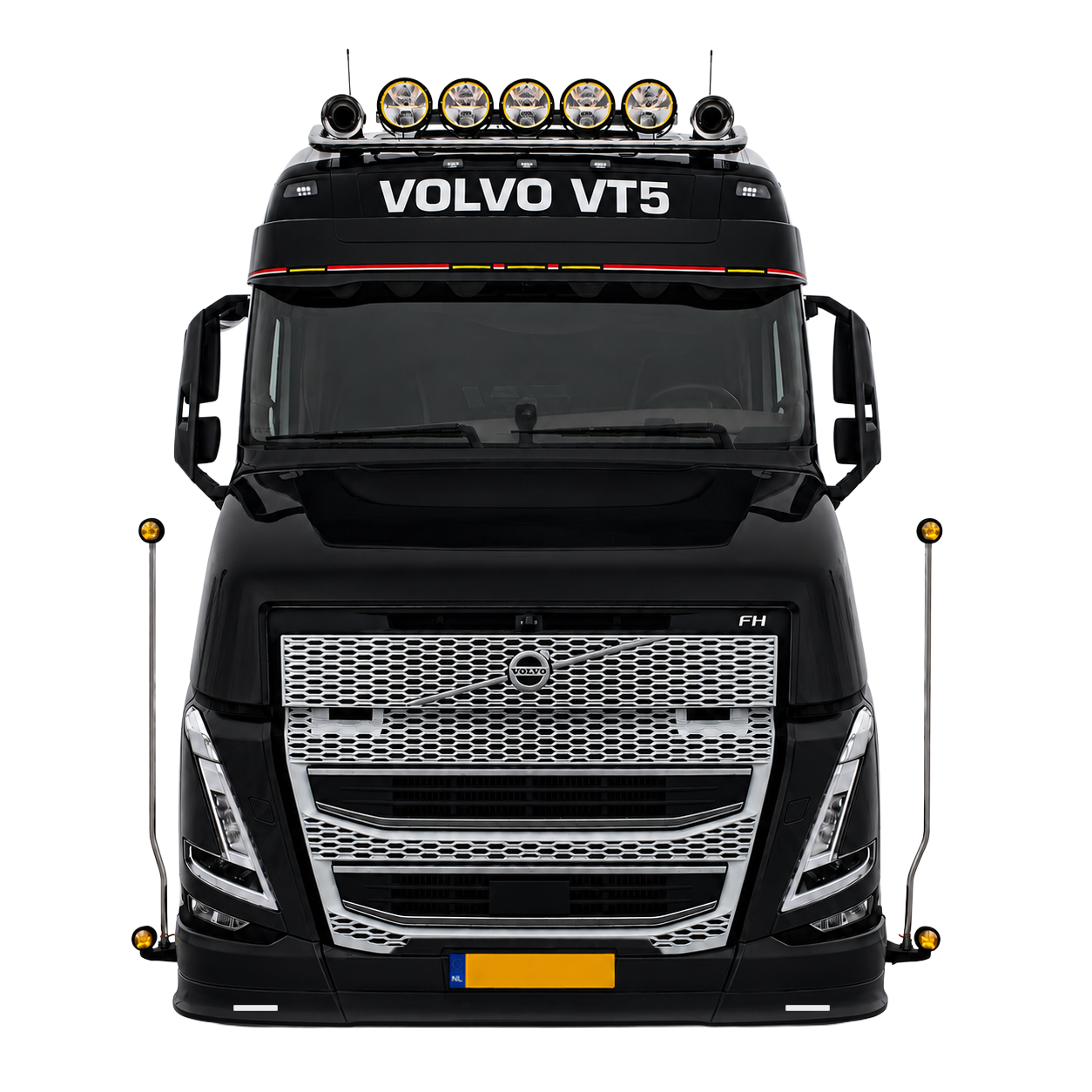 Volvo FH4B (5) Frontspoiler Typ 3